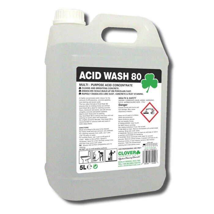 ACID WASH80 ACIDIC CLEANER 5L