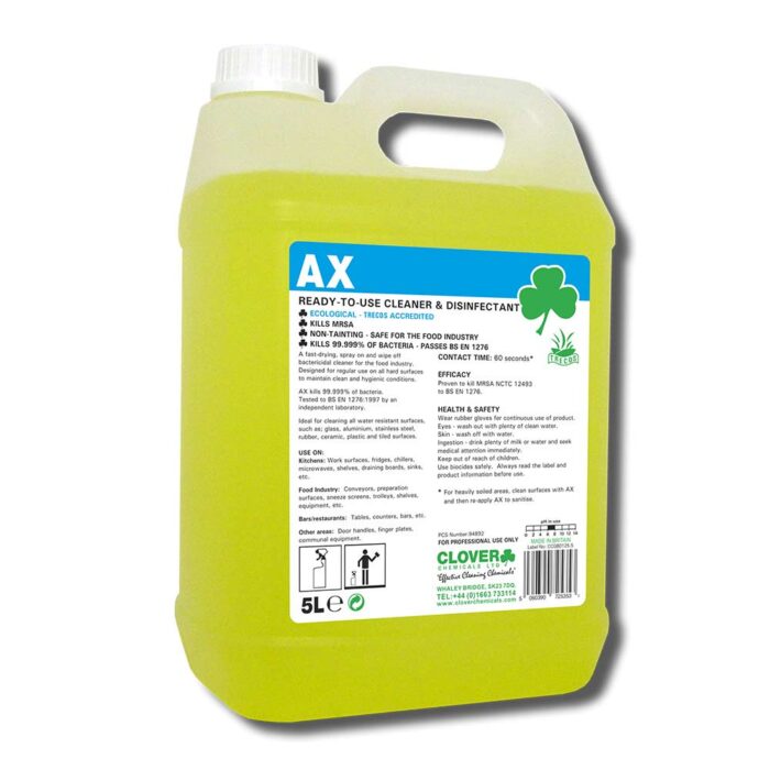 AX Cleaner and Disinfectant 2x5L