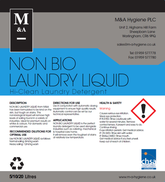 Non Bio Laundry