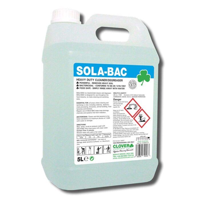 Soa-Bac Heavy Duty Bactericidal Cleaner 5L