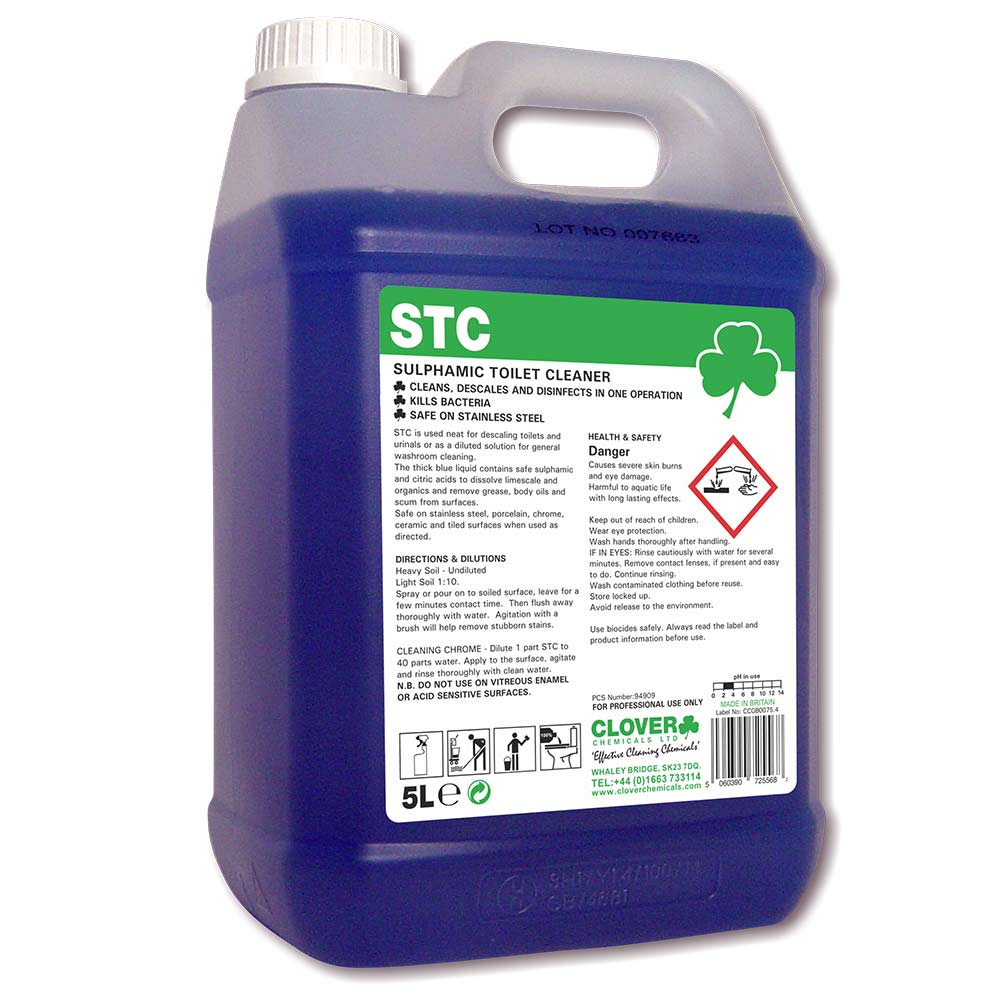 STC Acidic Toilet and Washroom Cleaner 5L