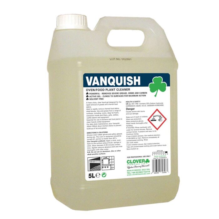Vanquish Heavy Duty Oven/Food Plant Cleaner 2x5L